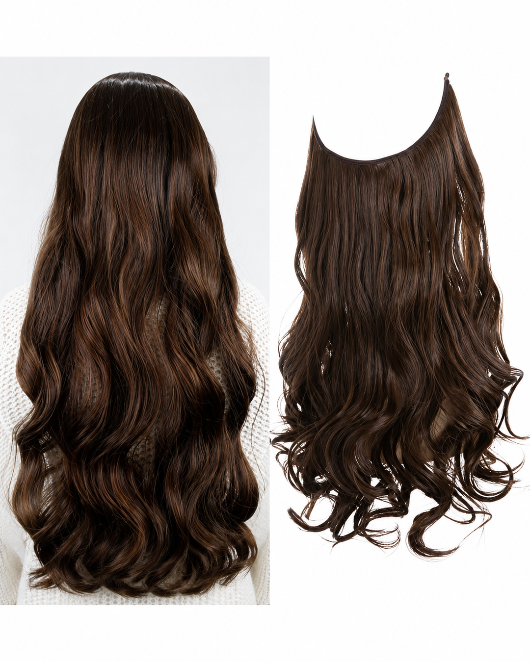 Extensions de Cheveux Invisibles pour Femme