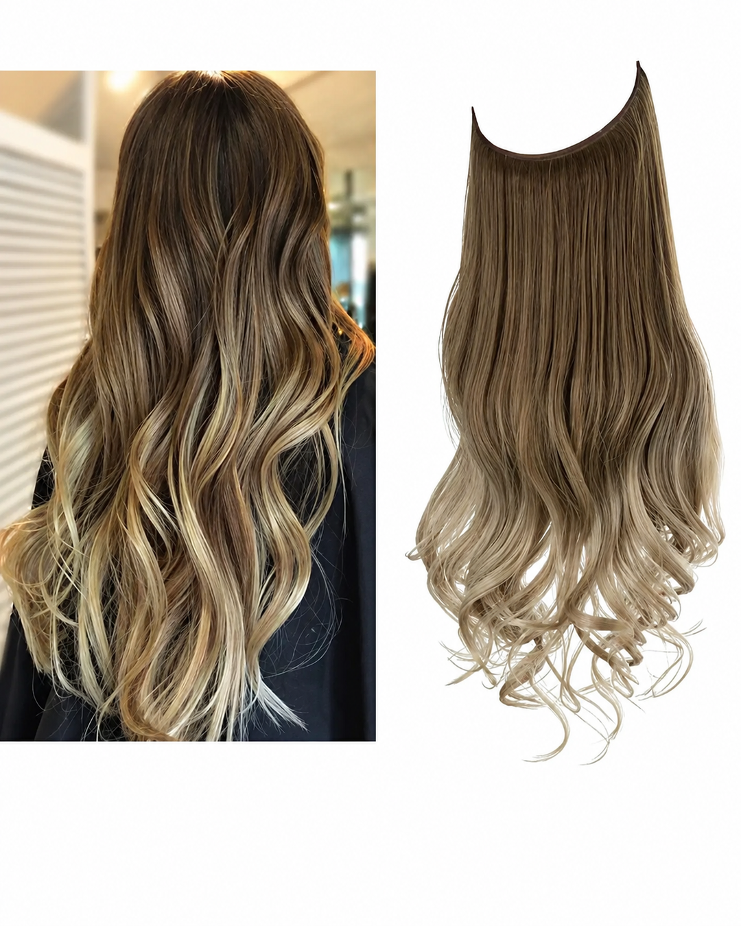 Extensions de Cheveux Invisibles pour Femme