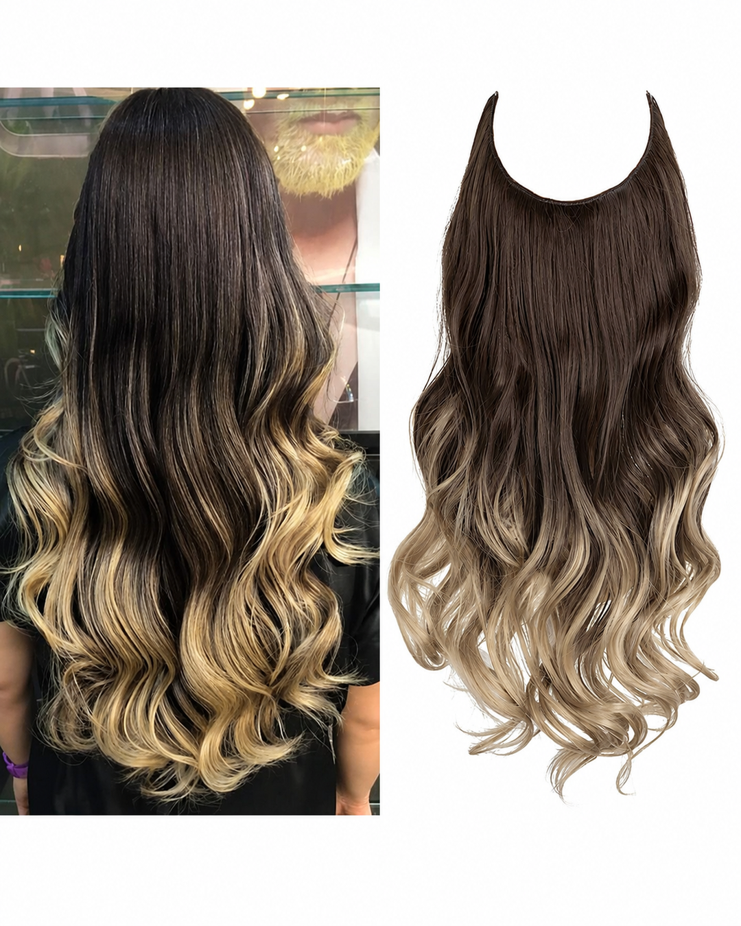 Extensions de Cheveux Invisibles pour Femme