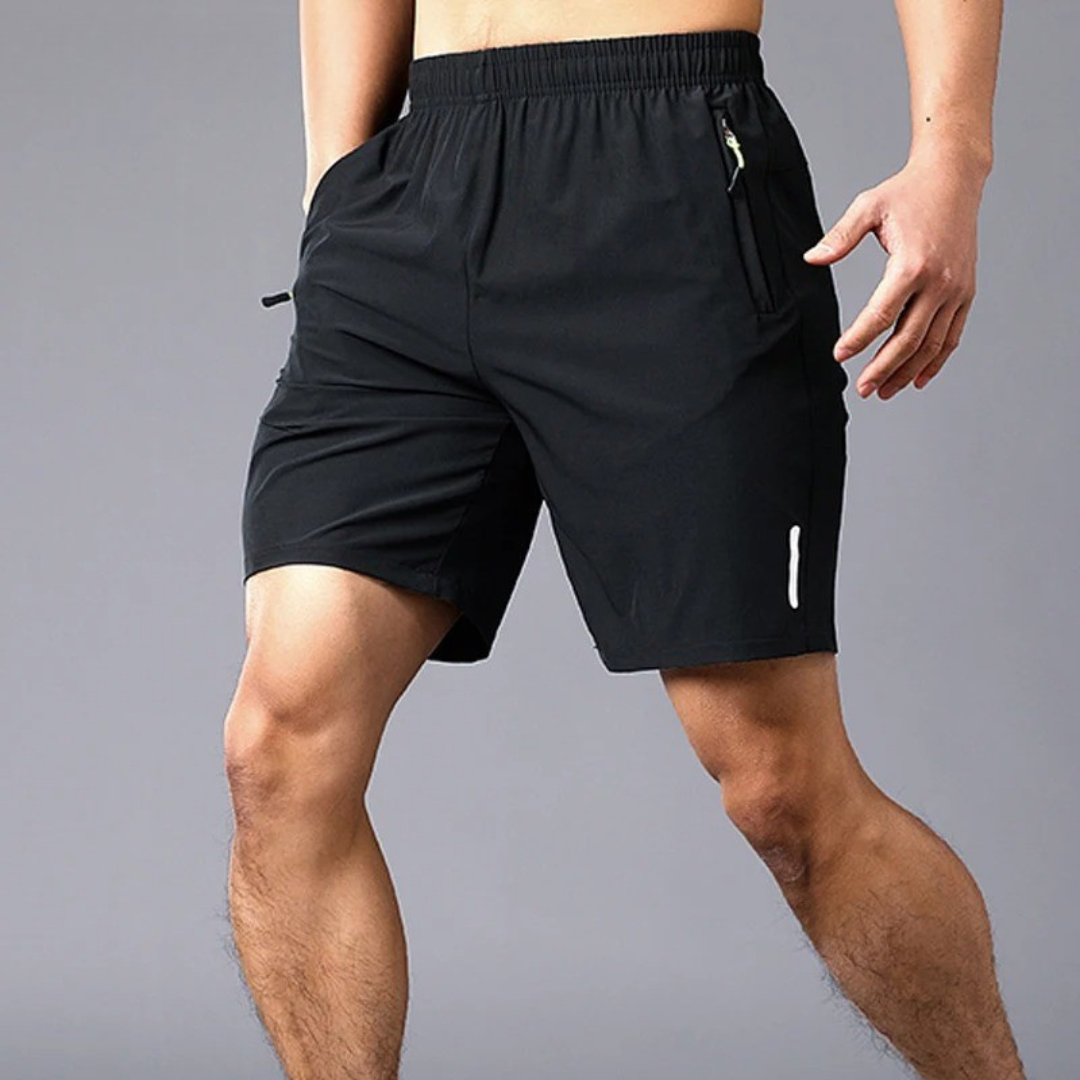 Short de fitness à séchage rapide pour homme