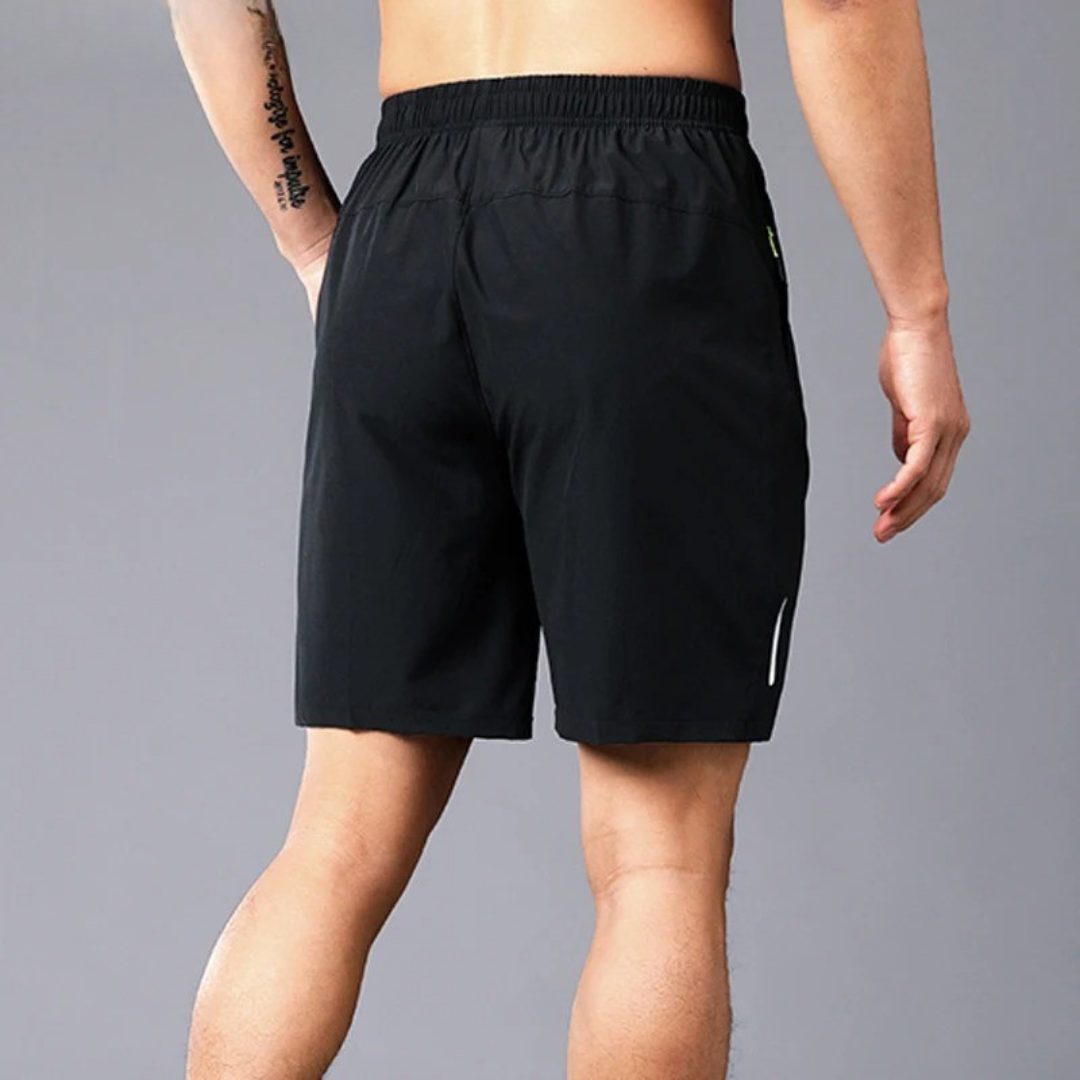 Short de fitness à séchage rapide pour homme
