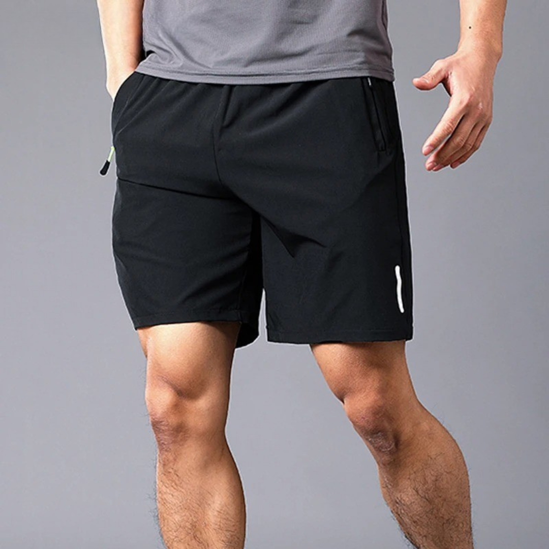 Short de fitness à séchage rapide pour homme