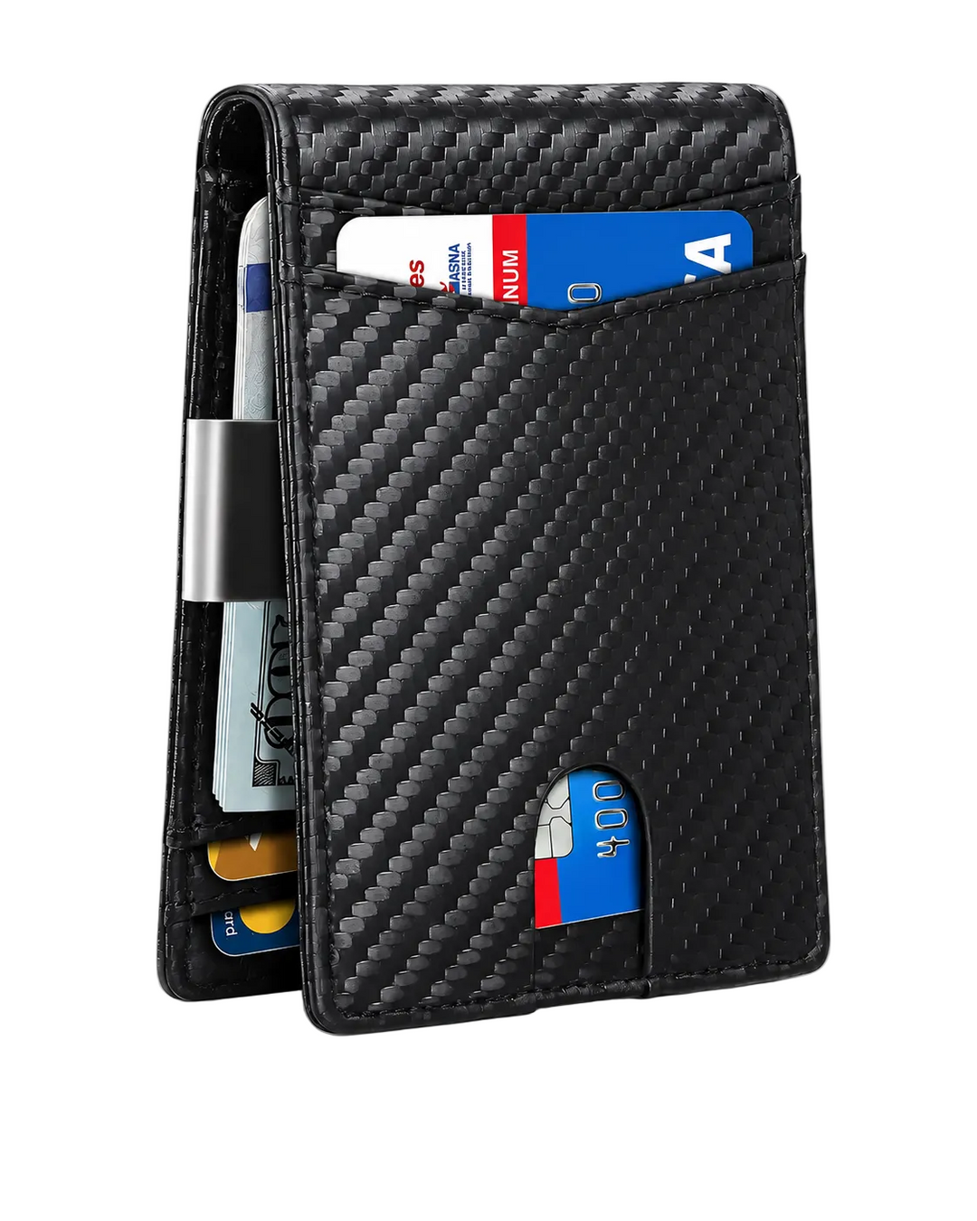 Portefeuille Homme Compact avec Protection RFID et Design Pratique