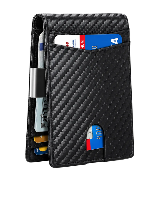 Portefeuille Homme Compact avec Protection RFID et Design Pratique