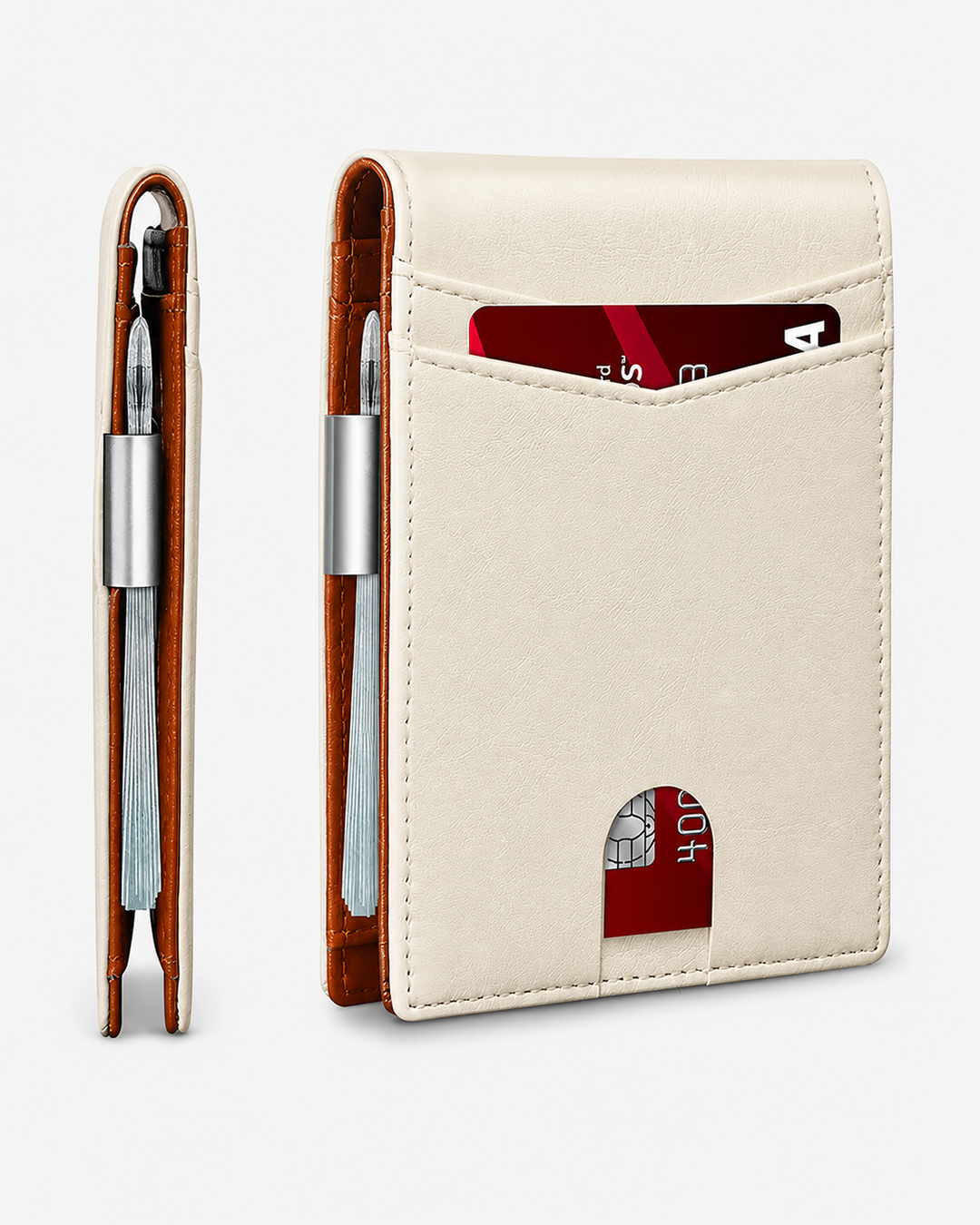 Portefeuille Homme Compact avec Protection RFID et Design Pratique