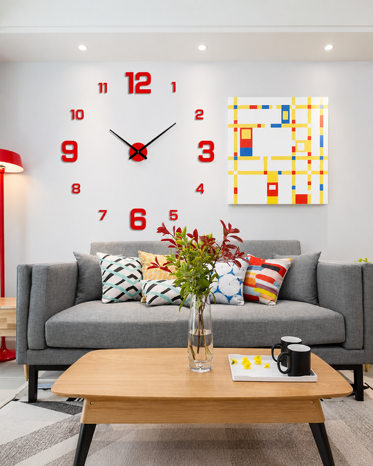 Horloge Murale Design Créatif