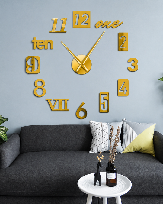 Horloge Murale Design Créatif