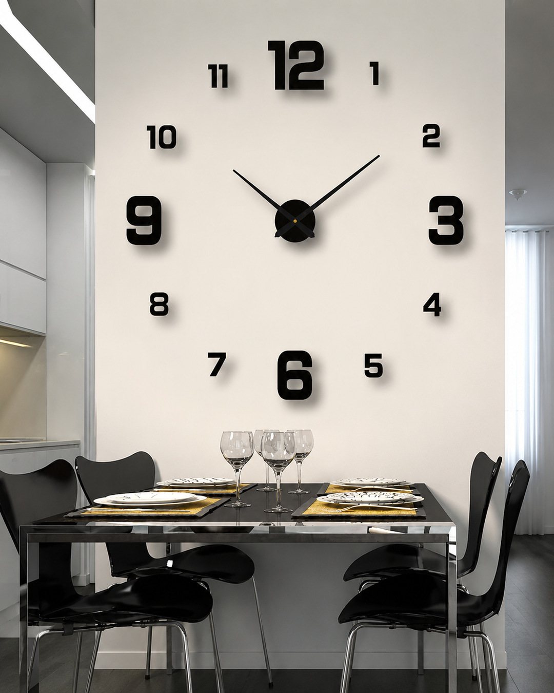 Horloge Murale Design Créatif
