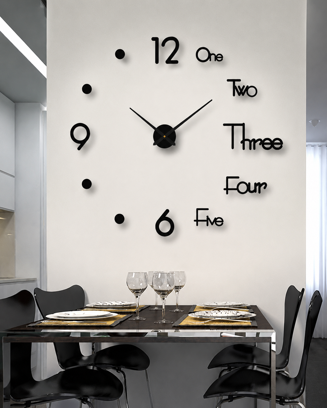Horloge Murale Design Créatif