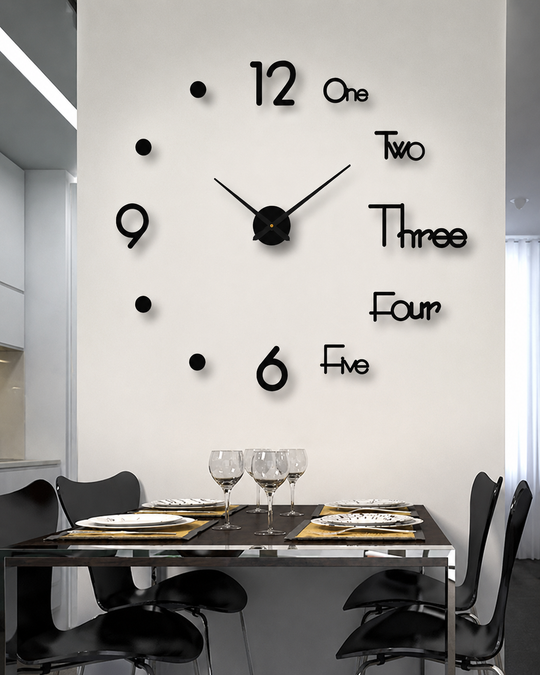 Horloge Murale Design Créatif