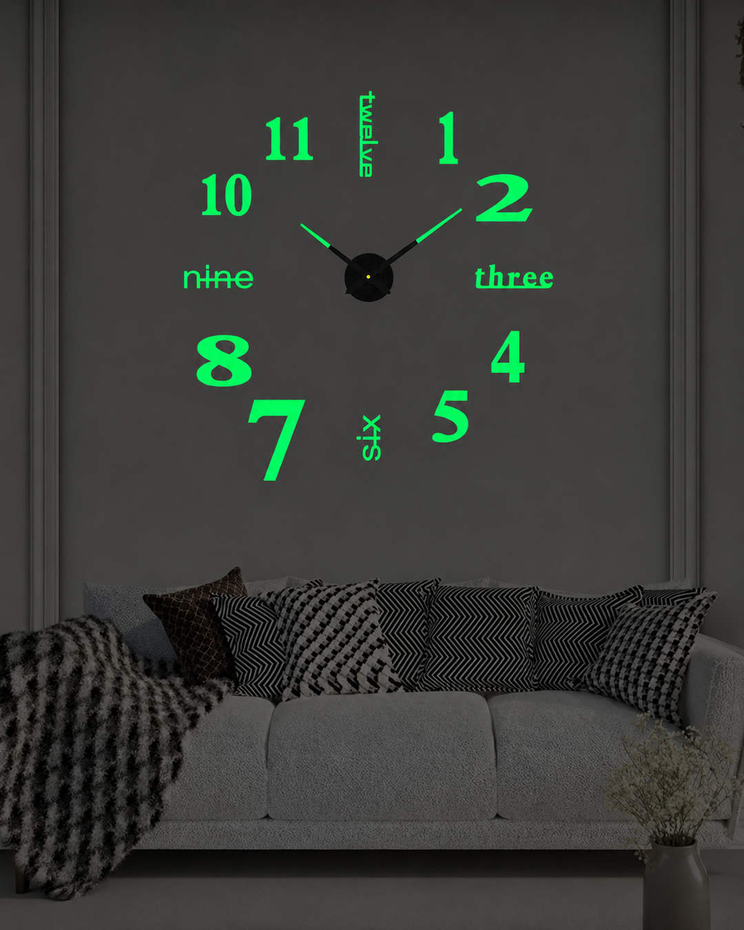 Horloge Murale Design Créatif
