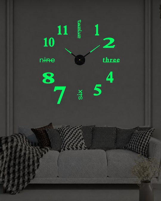 Horloge Murale Design Créatif
