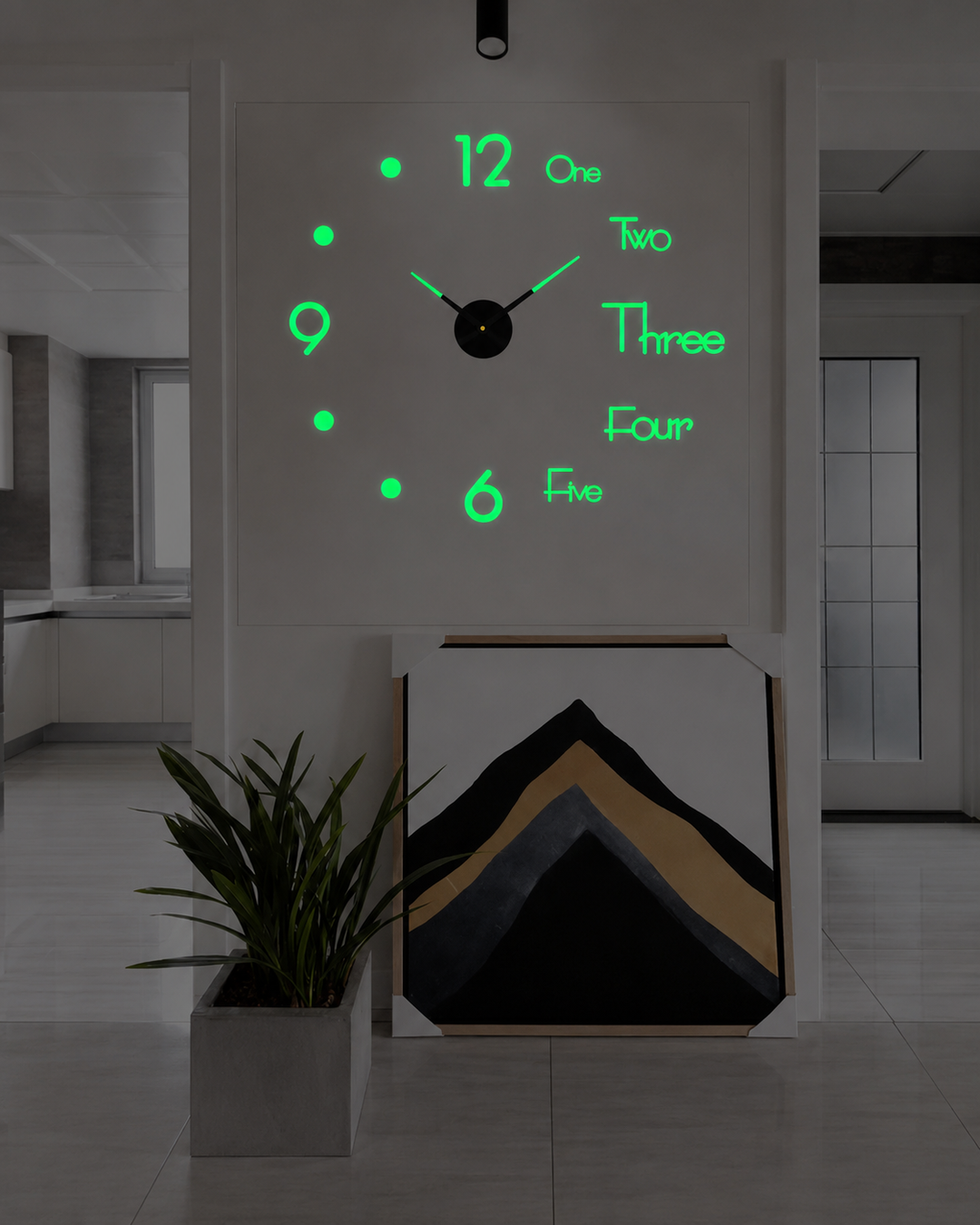 Horloge Murale Design Créatif