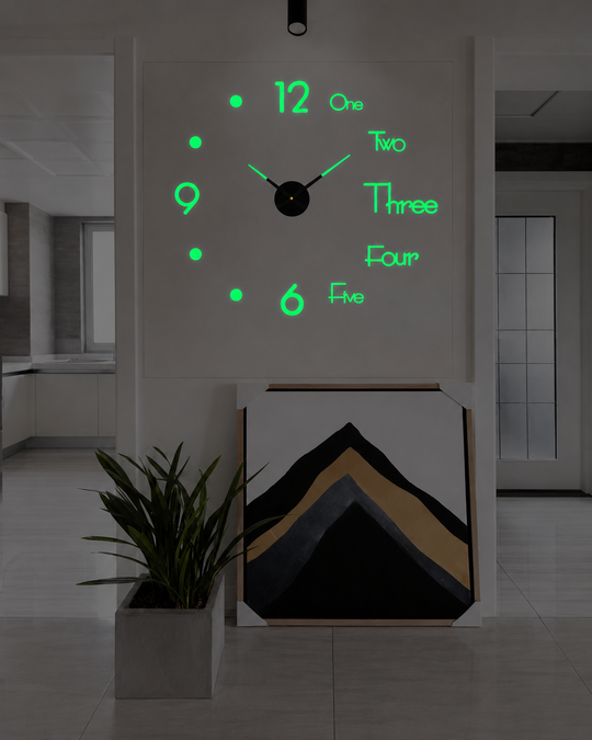 Horloge Murale Design Créatif
