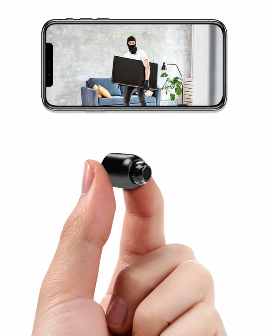Caméra de Surveillance WiFi 1080P Discrète pour Maison et Bureau