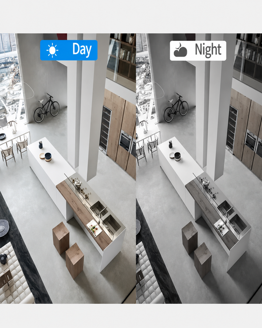 Caméra de Surveillance WiFi 1080P Discrète pour Maison et Bureau