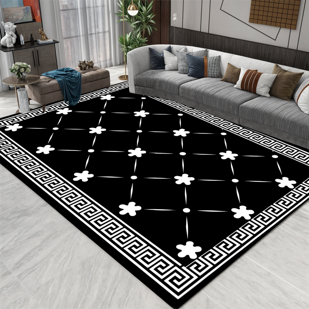 Tapis à illusion géométrique