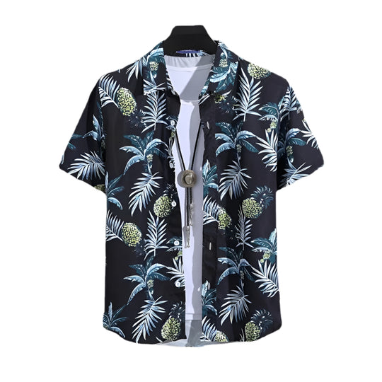 Chemise d'été imprimée pour homme