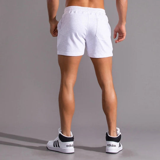 Short de sport en coton pour homme