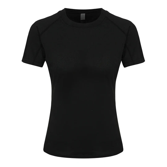 T-shirt de sport compressif pour femmes