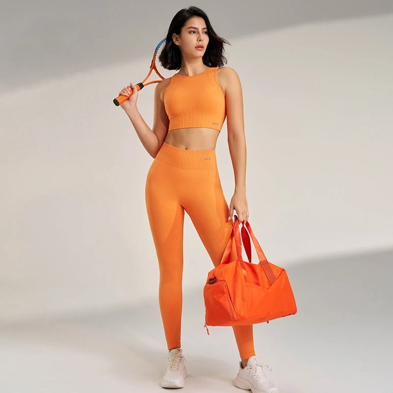 Ensemble de yoga deux pièces pour femme