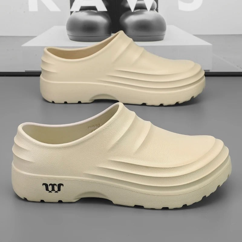 Chaussures de cuisine antidérapantes pour hommes