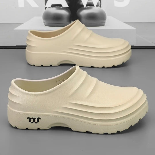 Chaussures de cuisine antidérapantes pour hommes