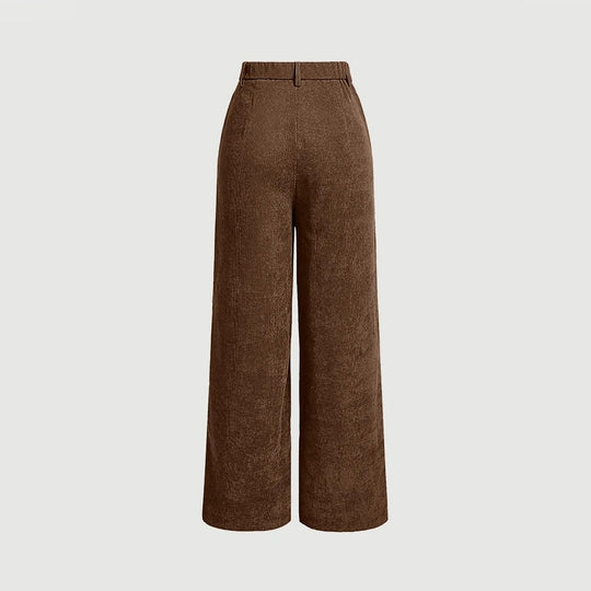 Pantalon décontracté rétro pour femme