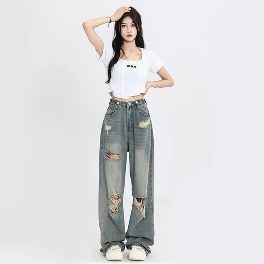 Pantalon large High-Street Vibe pour femmes