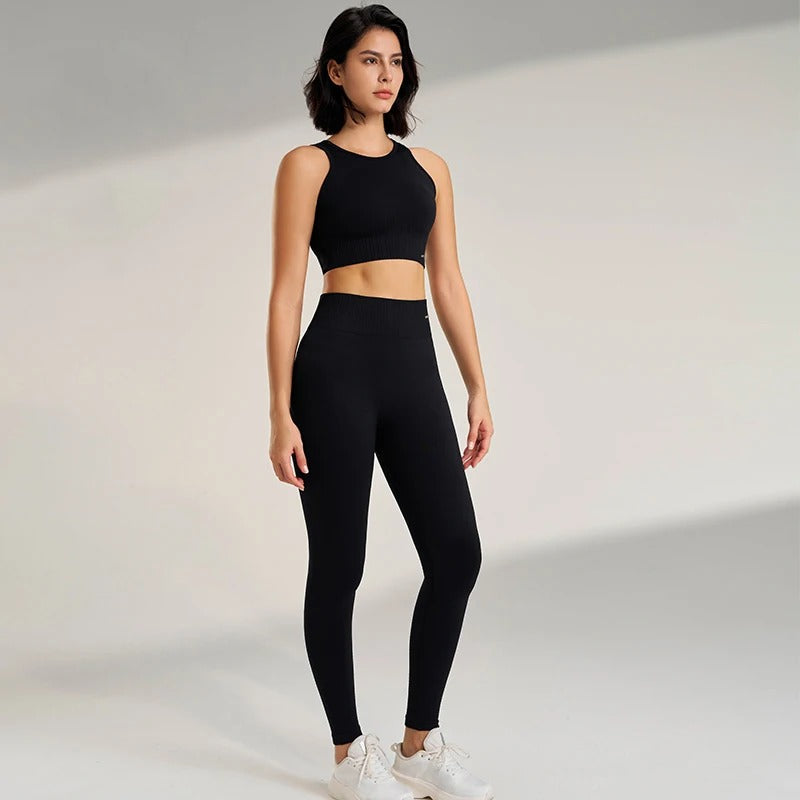 Ensemble de yoga deux pièces pour femme