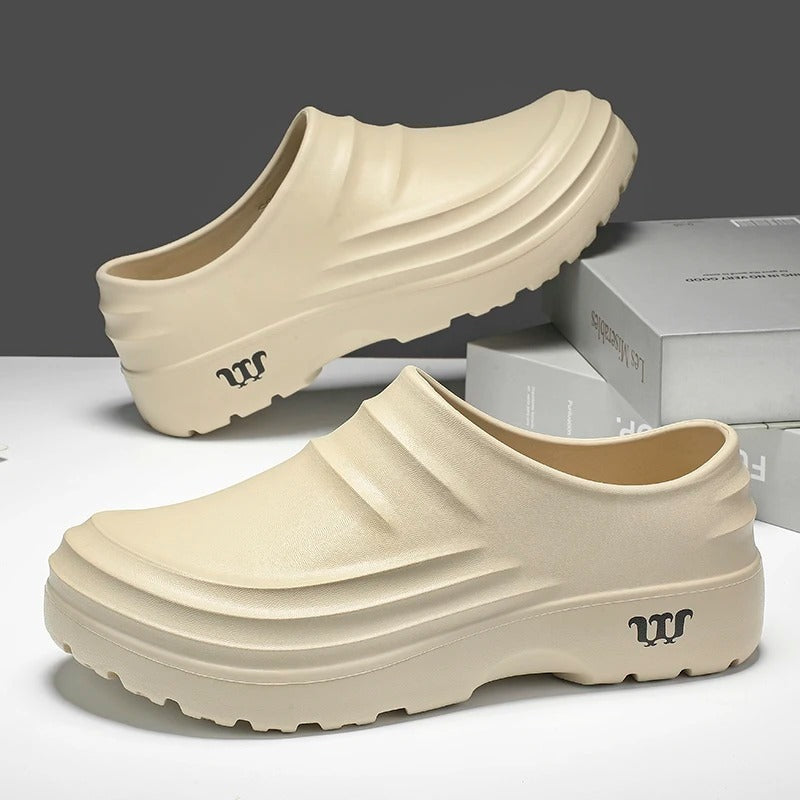 Chaussures de cuisine antidérapantes pour hommes