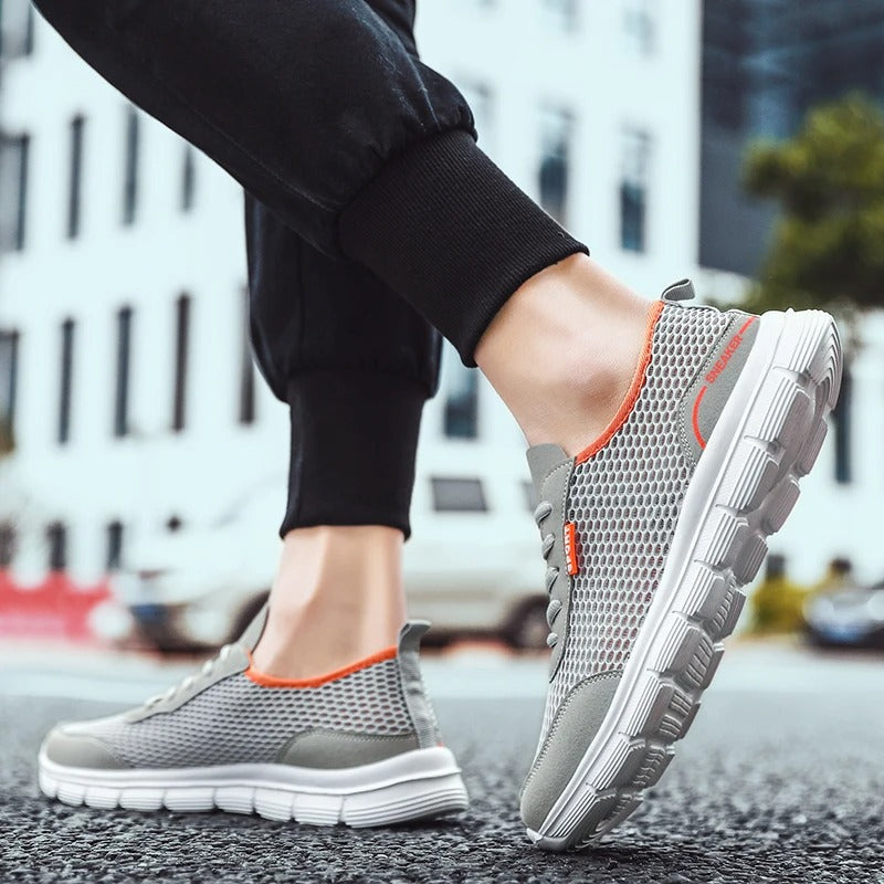 Baskets légères en mesh pour homme