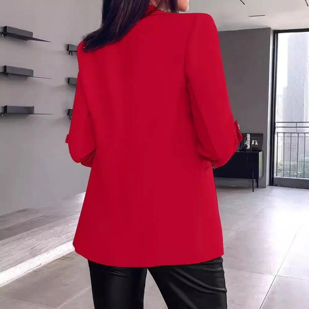 Blazer cardigan slim pour femme