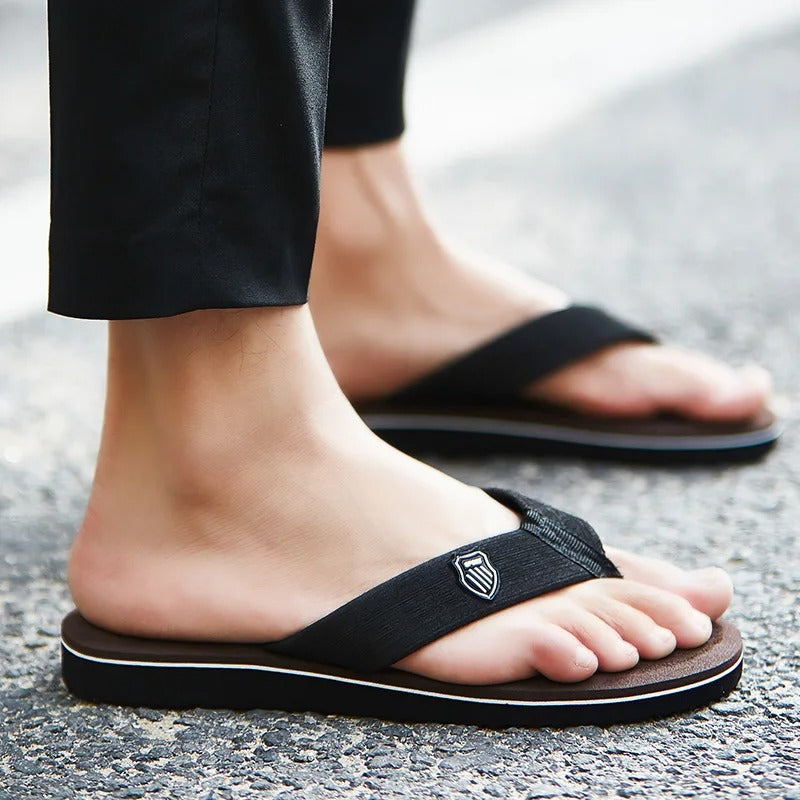 Tongs de plage antidérapantes pour hommes