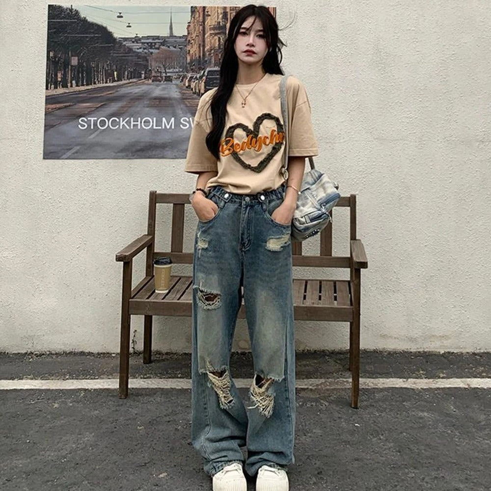 Pantalon large High-Street Vibe pour femmes