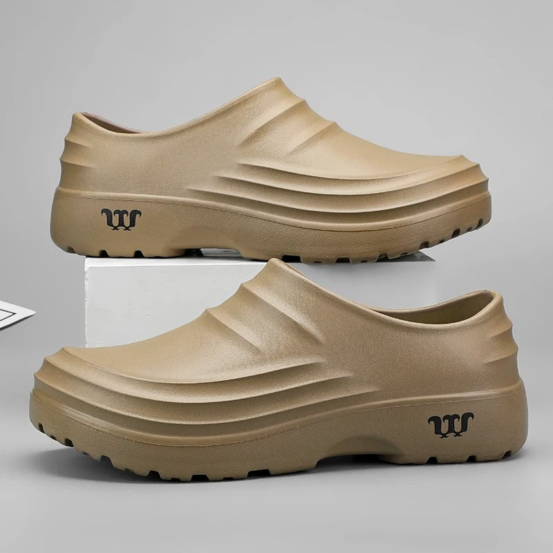 Chaussures de cuisine antidérapantes pour hommes