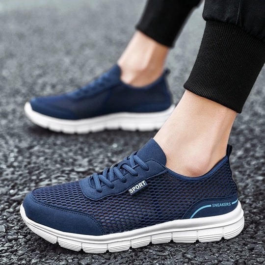 Baskets légères en mesh pour homme