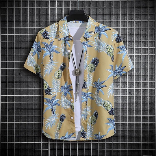 Chemise d'été imprimée pour homme