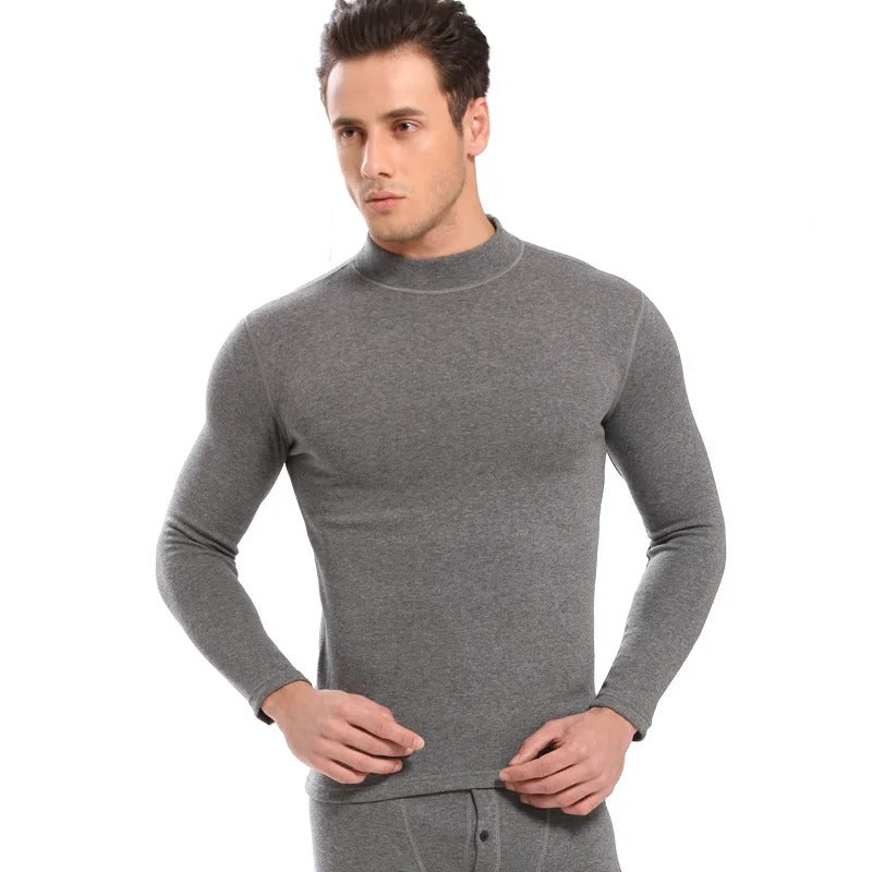 Sous-vêtements thermiques élastiques pour hommes
