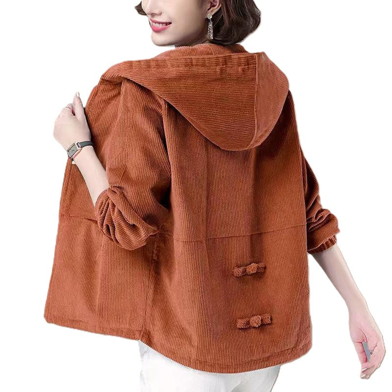 Manteau à Capuche Décontracté en Denim