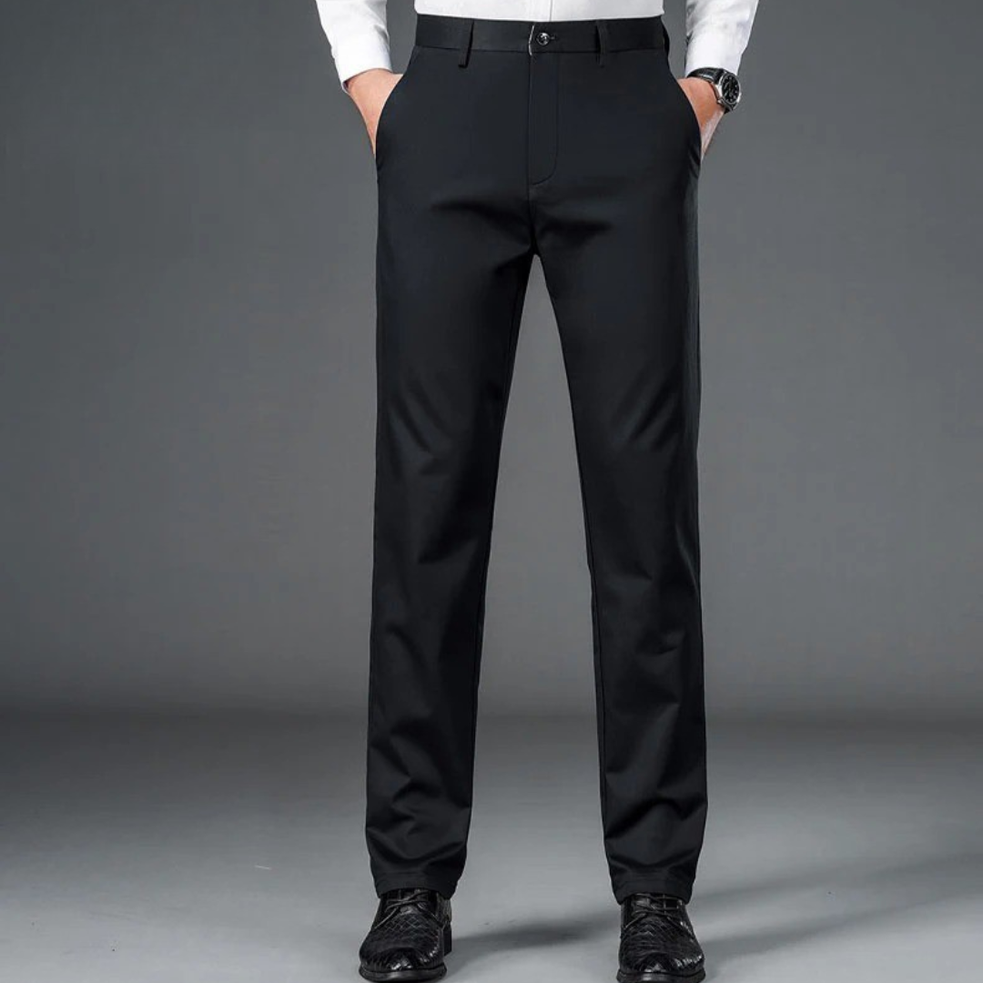 Pantalon de bureau stretch pour homme