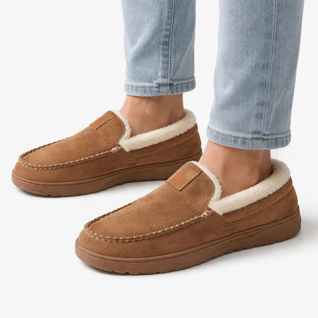 Mocassins Pour Hommes Confortables Classiques Pour L'Hiver