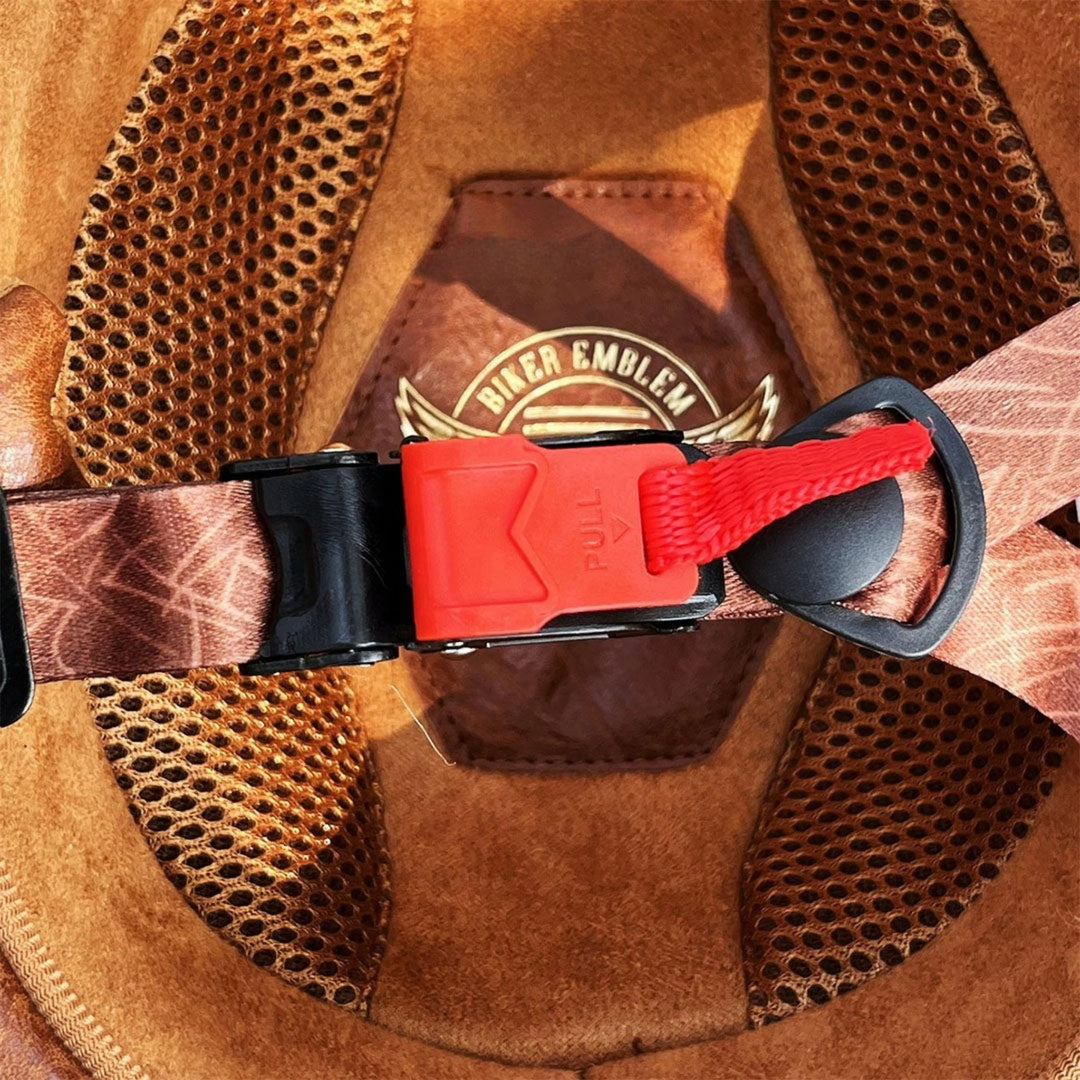 Casque de moto style casquette de baseball homologué ECE et DOT