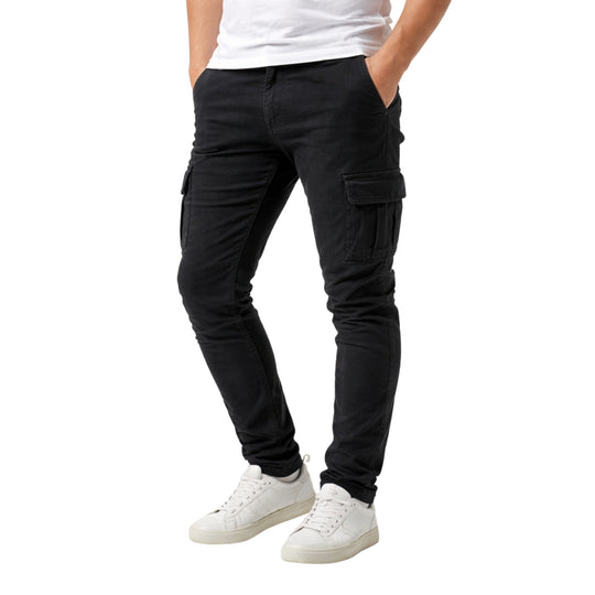 Pantalon Cargo Homme Coupe Moderne Pratique avec Poches Fonctionnelles