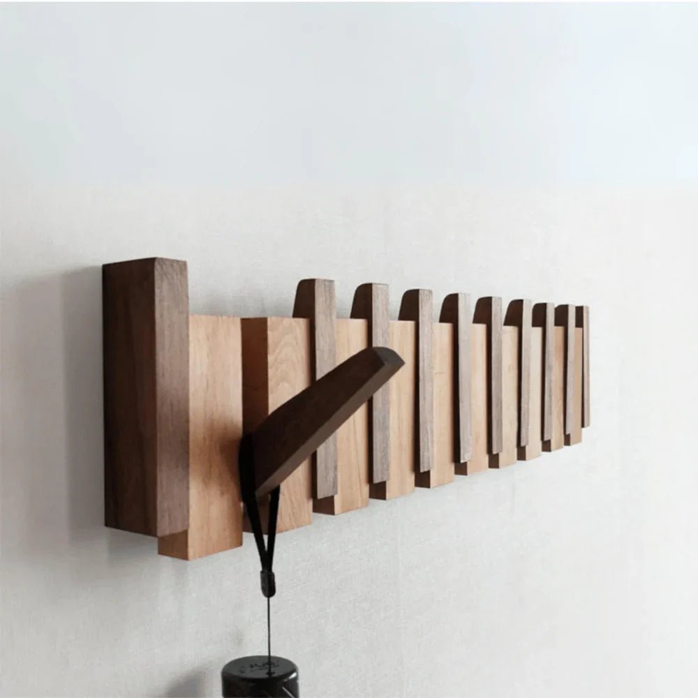 Portemanteau en Bois Inspiré du Piano