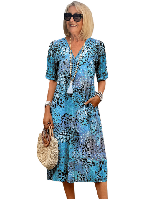 Robe D'été Bohème Pour Femme Style Décontracté Et Léger