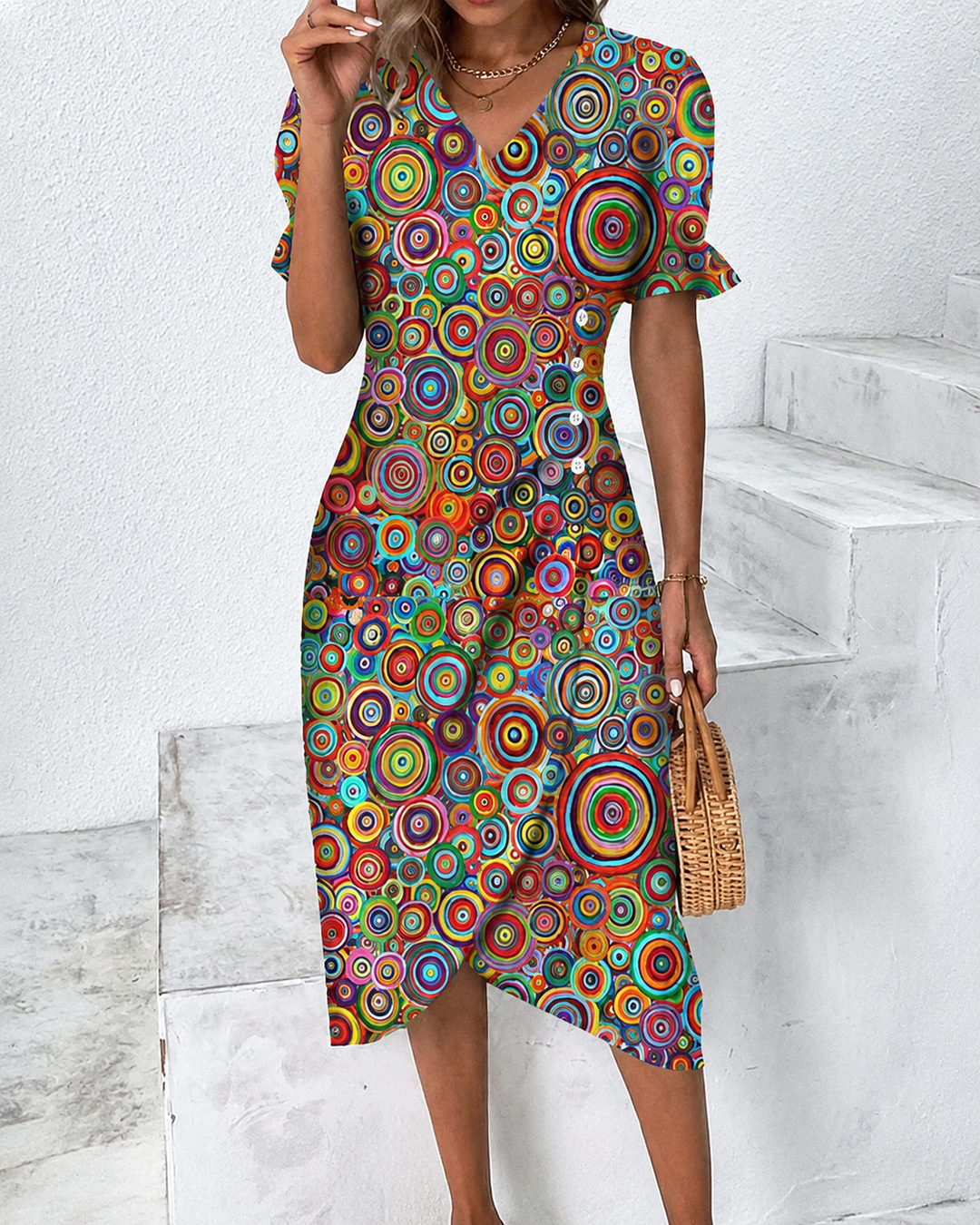 Robe d'été Femme Fluide