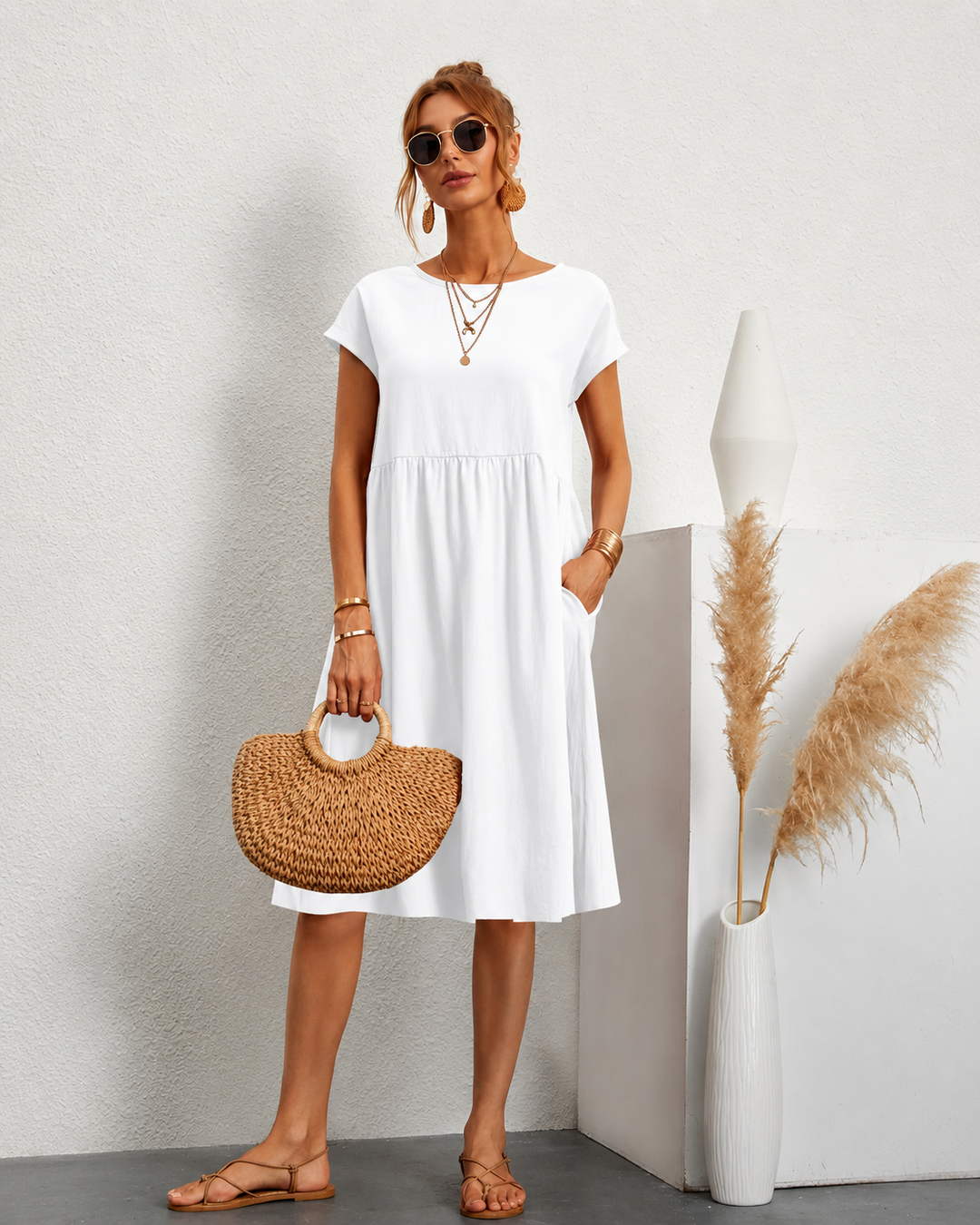 Robe Moderne Femme Élégante en de Qualité