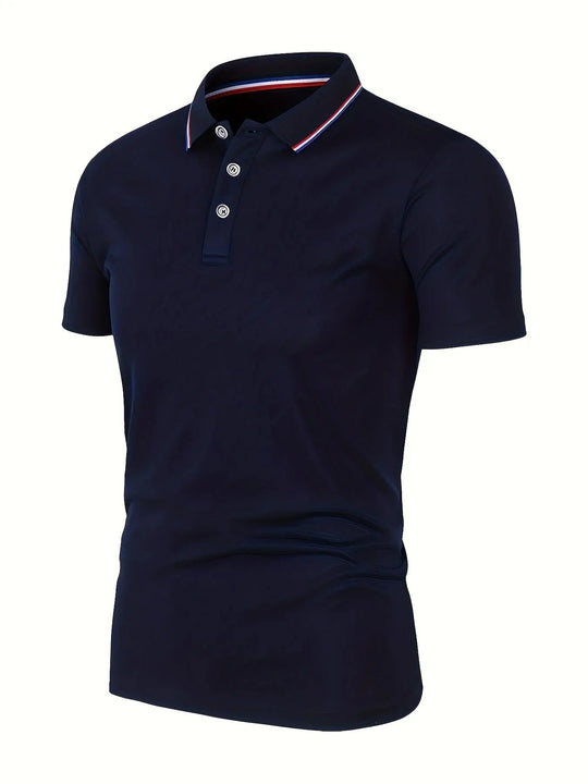 Polo décontracté respirant pour homme