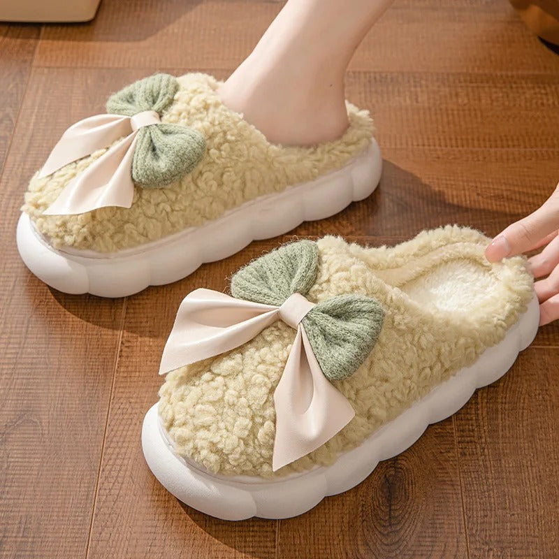 Chaussons en fourrure pour femmes